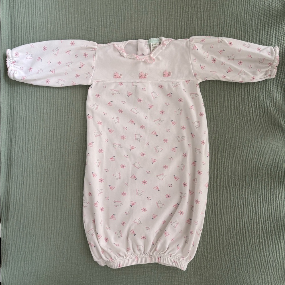 Whale/Nautical-Themed Baby Gown